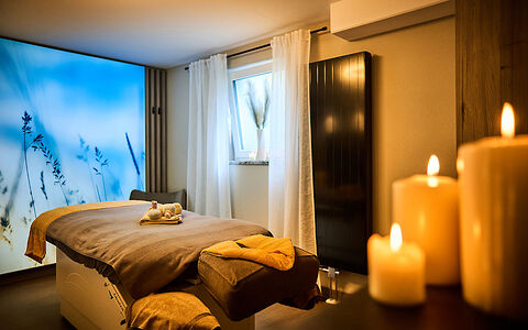 Massageraum im 3-Sterne Superior Hotel  Bayerischen Wald